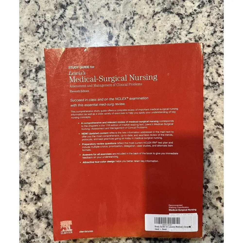 Study Guide for Lewis's Medical-Surgical Nursing: Assessment and‎ Management